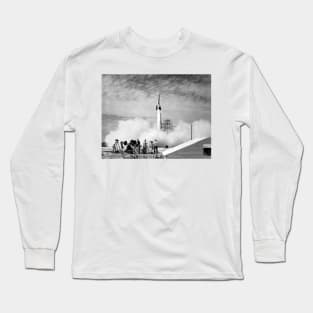 First Cape Canaveral rocket launch (C026/4194) Long Sleeve T-Shirt